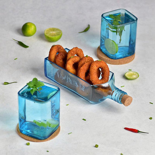 Bombay Sapphire's Premium Glass & Platter Gift Set-1
