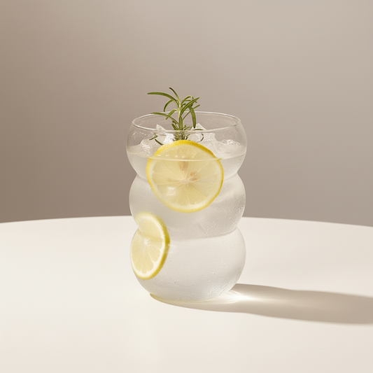 Bubble Shaped Glass Cups – 380 ml / 550 mL