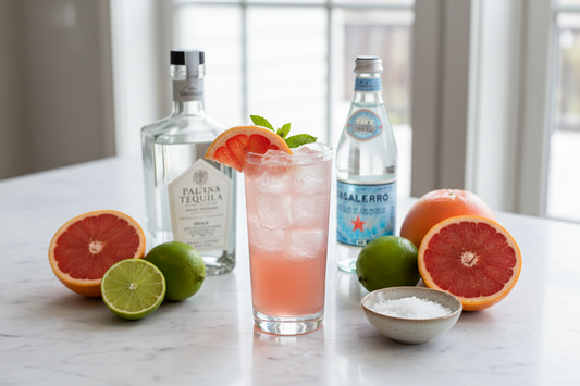 Paloma Spritz: A Light Grapefruit Tequila Cocktail Recipe