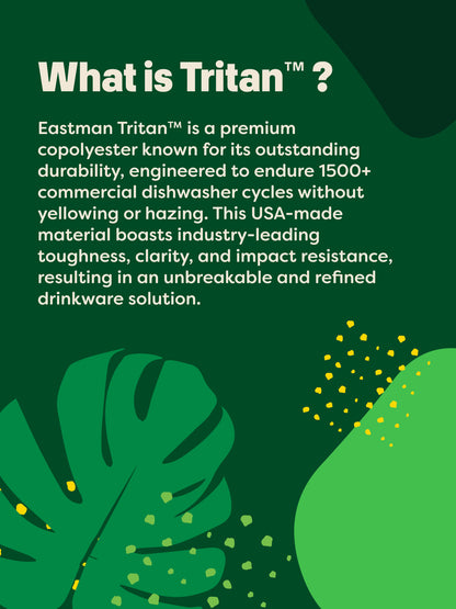 RESERVE 16oz Stemless Wine Color Series Tritan™ Copolyester Glass Mixed Set - Bulk-4