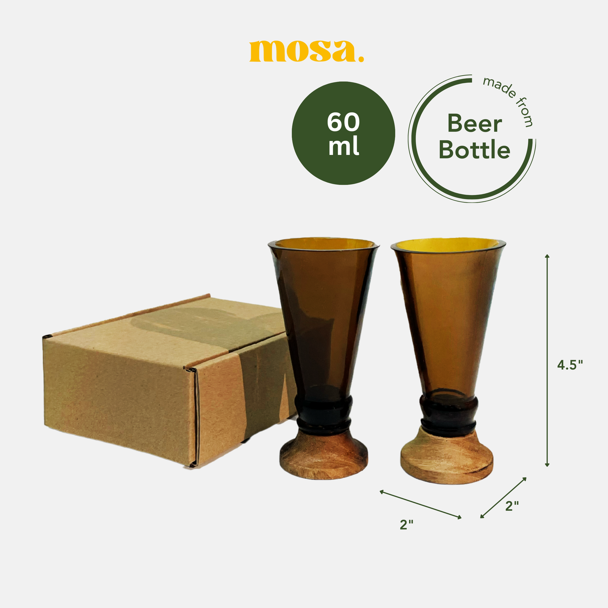 Amber Shot Glasses-2