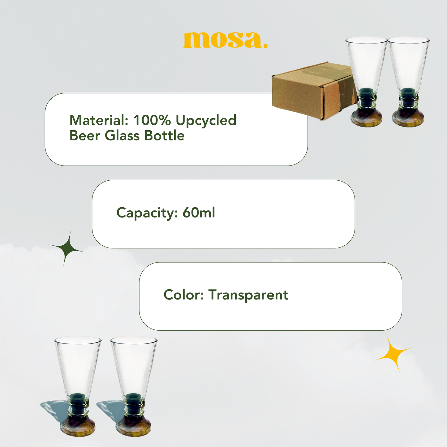Clear Shot Glasses-4