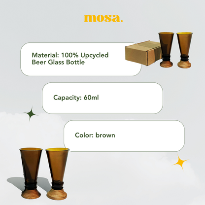 Amber Shot Glasses-4