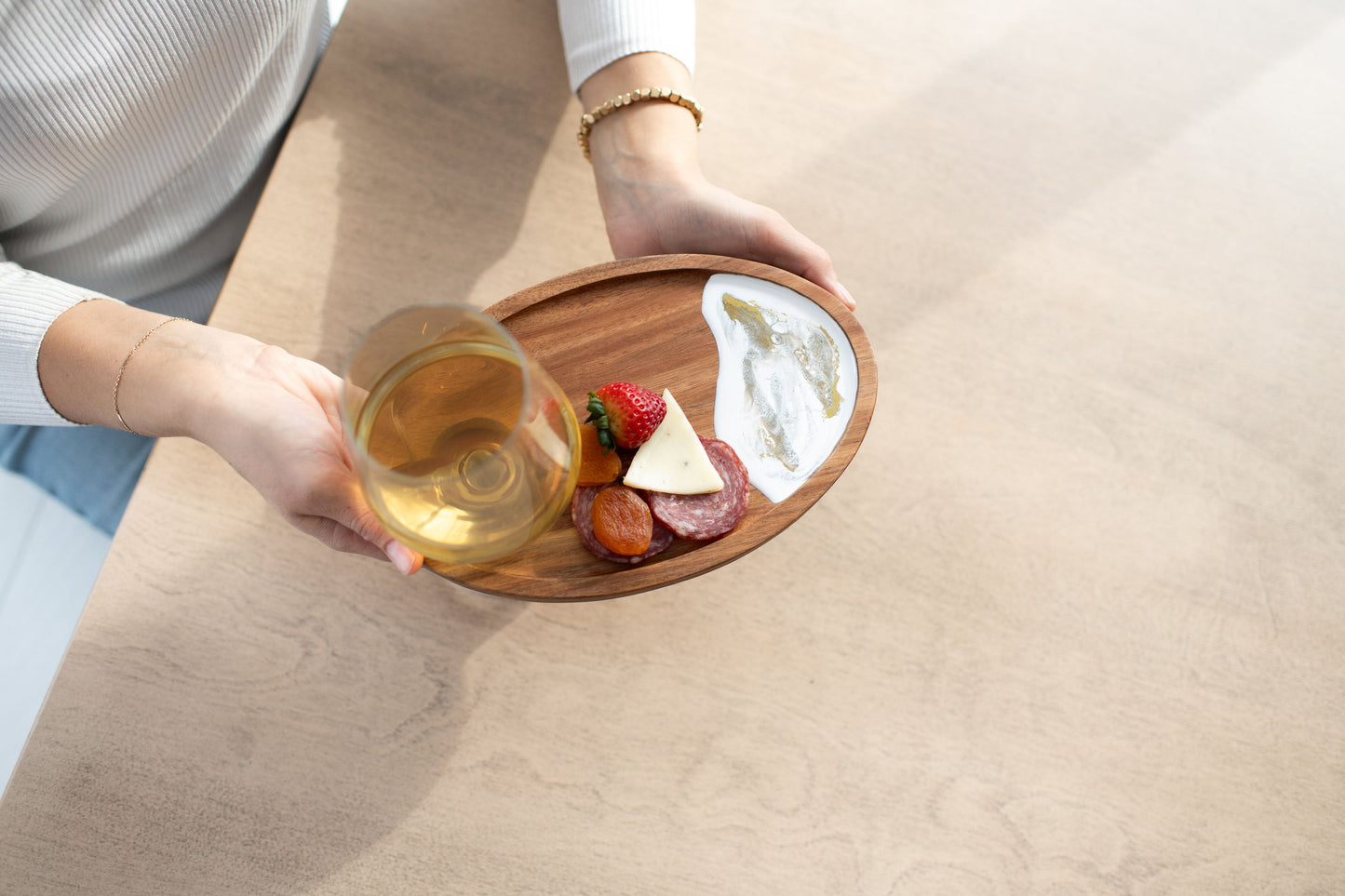 Wine & Appetizer Trays-6