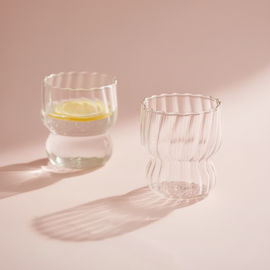Stripe Tumbler Glass - 315 ml