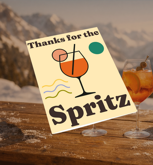 "Thanks for the Spritz" Greeting Card Pack