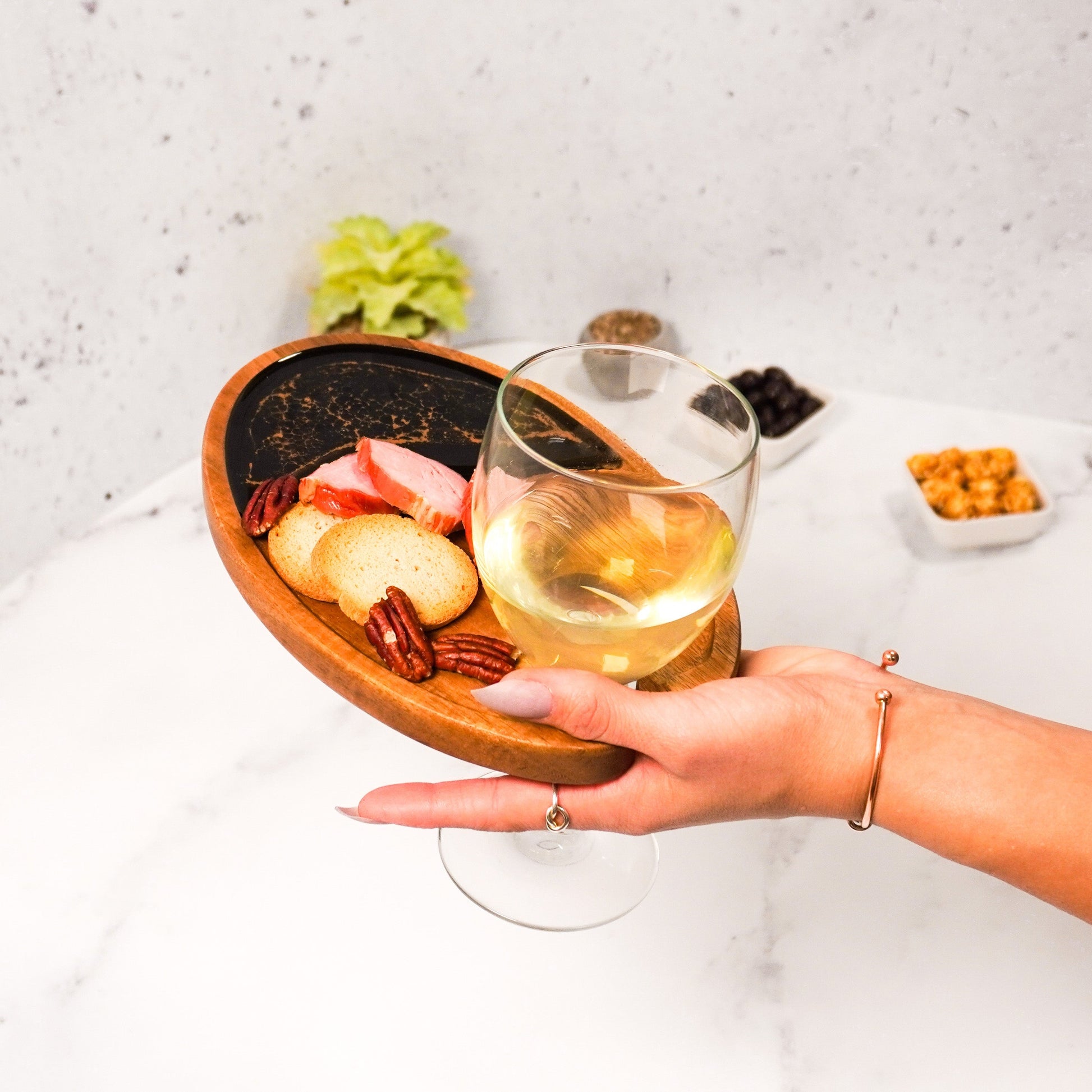 Wine & Appetizer Trays-3