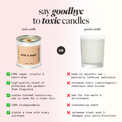 Mala The Brand Milk and Sugar | Vanilla + Cinnamon + Cream