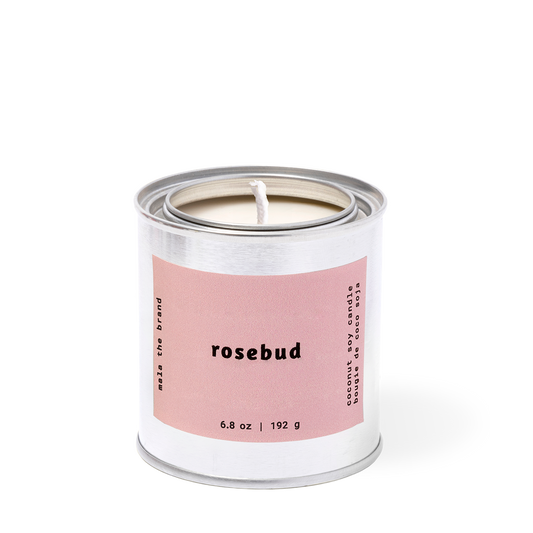 Mala the Brand Rosebud | Cream + Rose + Cedarwood Candle