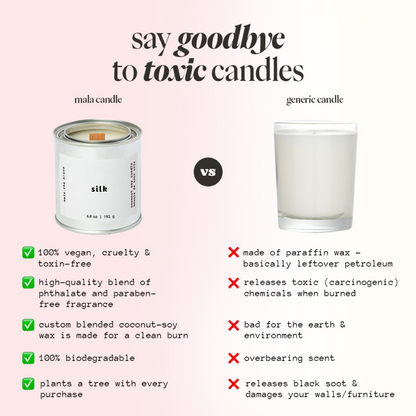 Mala The Brand Silk | Jasmine + Coconut + Tonka bean